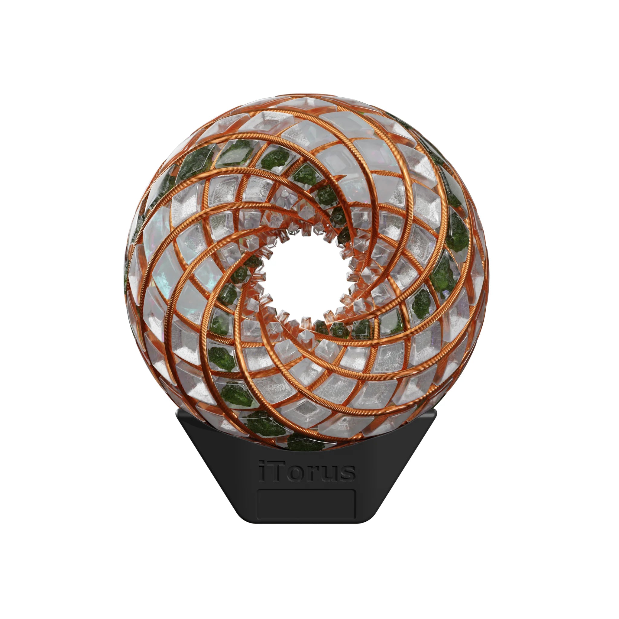 Moldavite and Angel Aura - iTorus i9 Portable PEMF Healing Device